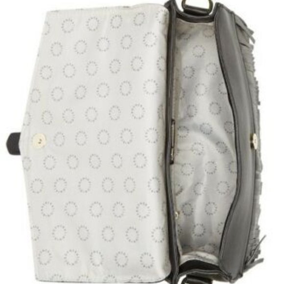 BCBGeneration Messenger Fringe Faux Leather Bag - Picture 5 of 5